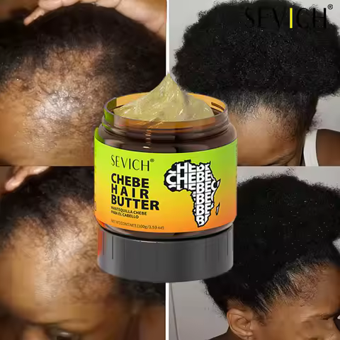 SEVICH Chebe Butter Deep Nourishes Repair Damaged Anti Hair Loss Breakage Hair Growth Oil Mask For Hair Growth Treatment