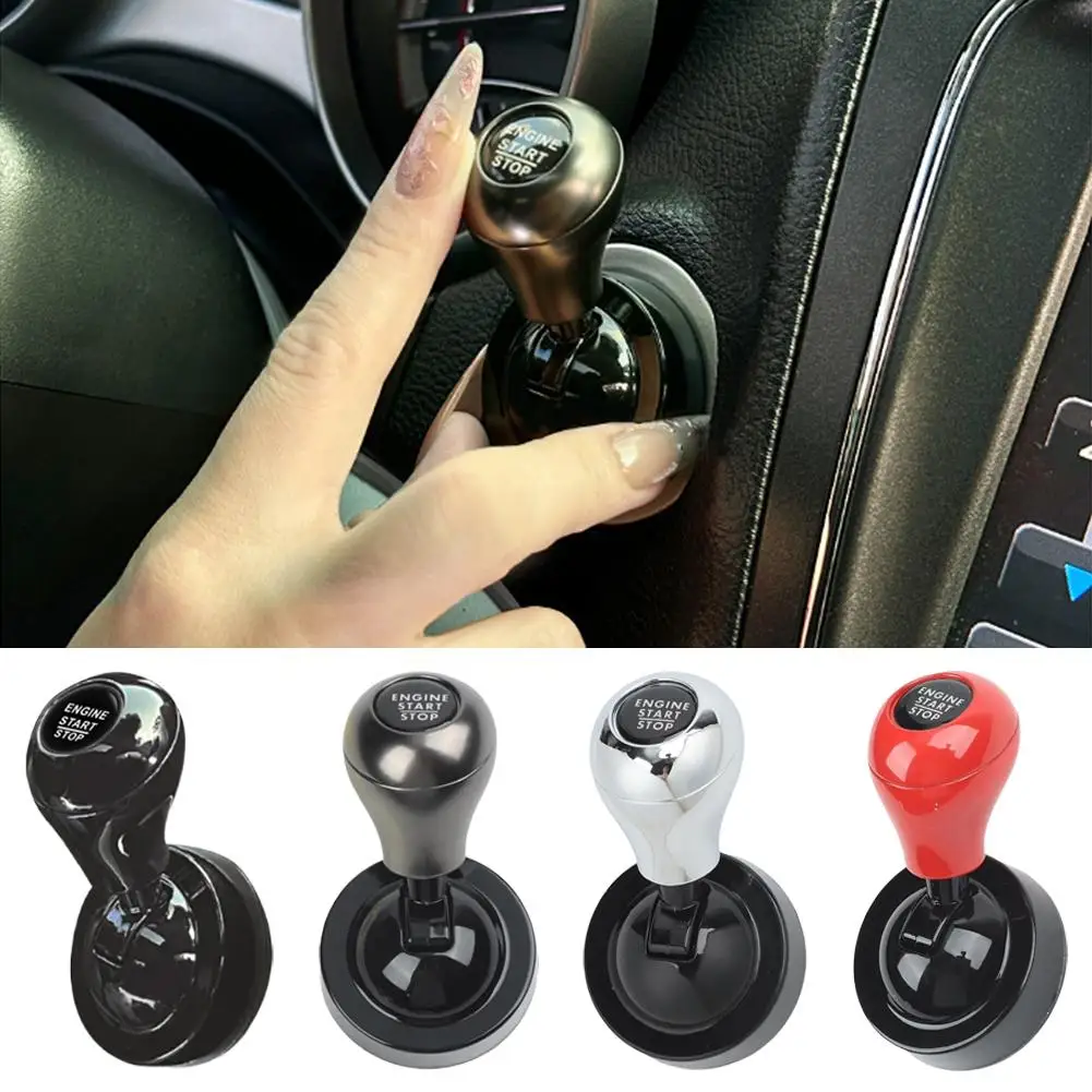Push Start Button Cover, Car Push to Start Button Rocker, Joystick Car Starter Protector, One-Touch Start Button Push to Start