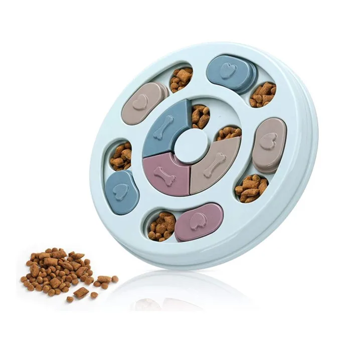 

Dog Slow Feeder Interactive Dog Toy for IQ Training; Slow Feeding Aid Pets Digestion Dog Puzzle Toys for Smart Animals