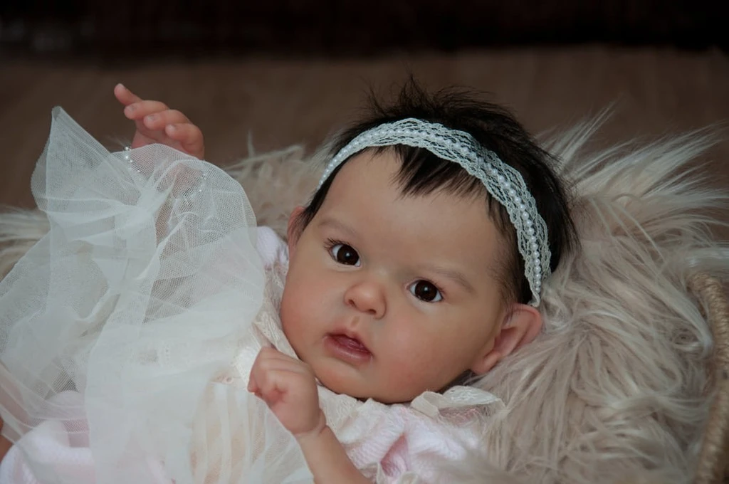 NPK 18 '' Parti di bambola non verniciate uniformi Frech Color Kit vuoto fai da te Reborn Ward Reborn Kit Edizione limitata Realistico Soft Touch