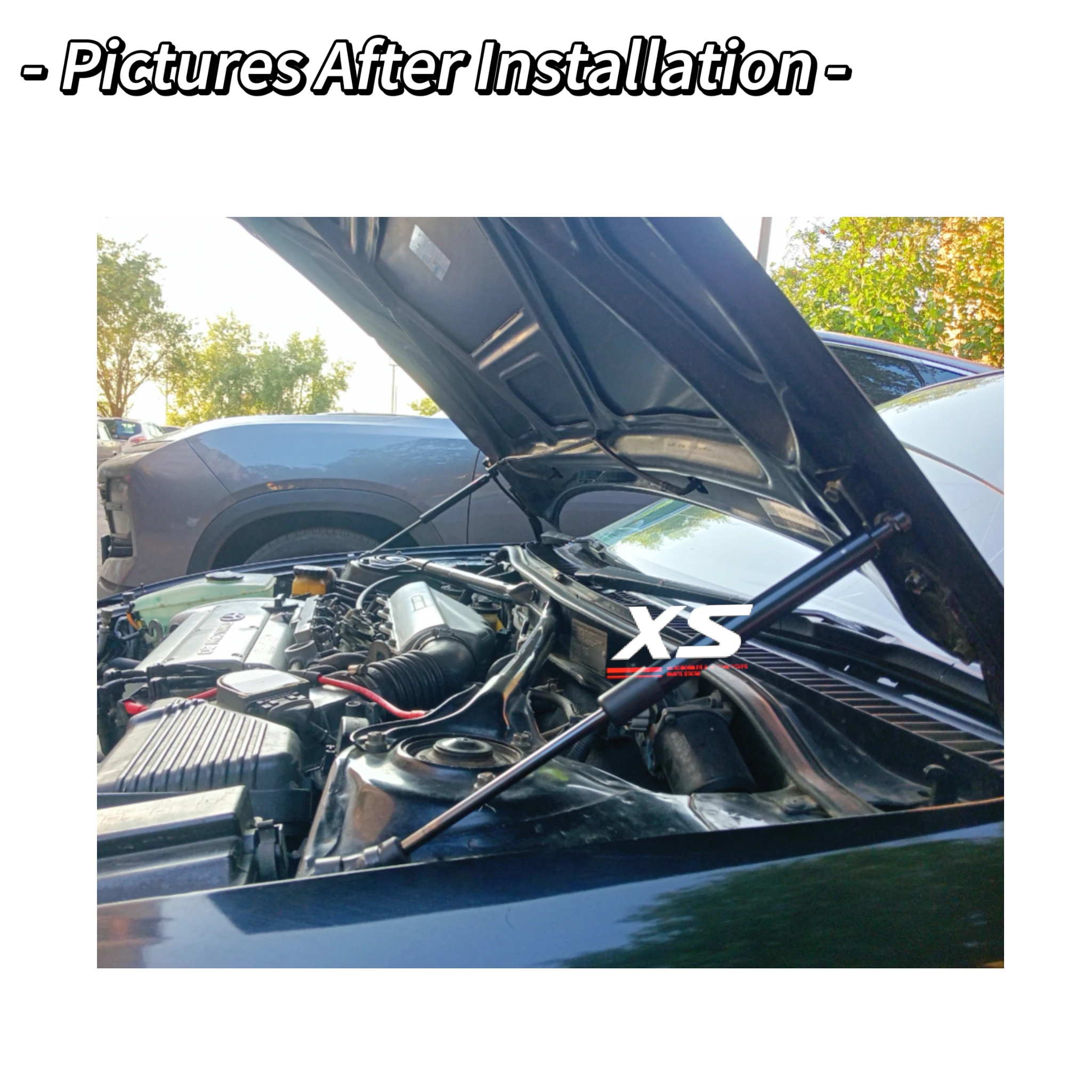 Front Hood Struts For Toyota Corolla E100 AE101 7th 1991-1997 Modify Bonnet Lift Support Shocks Damper Cylinders Piston Rods
