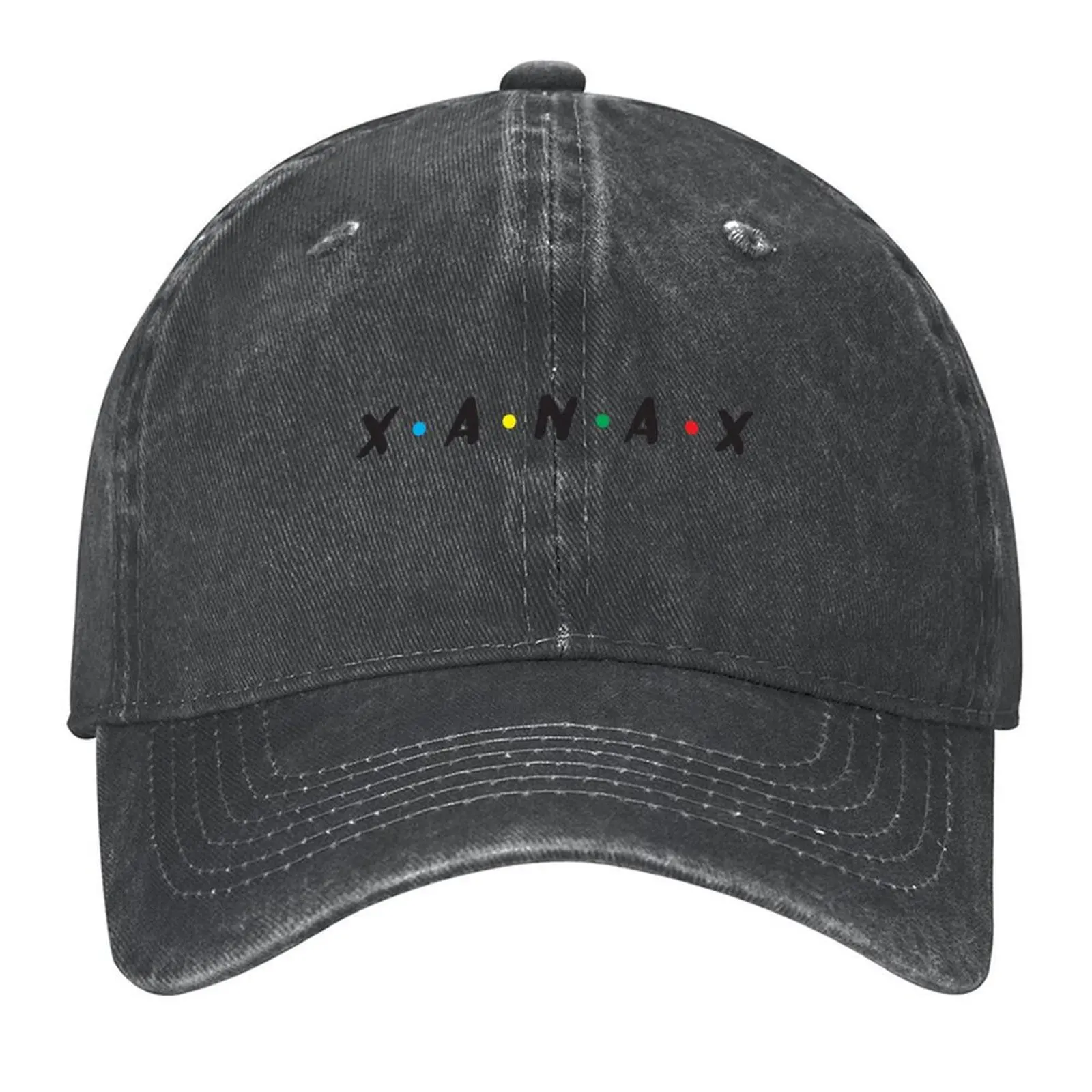 

Xanax Friends Baseball Cap Wild Ball Hat black Icon Fashion Beach Male Women's