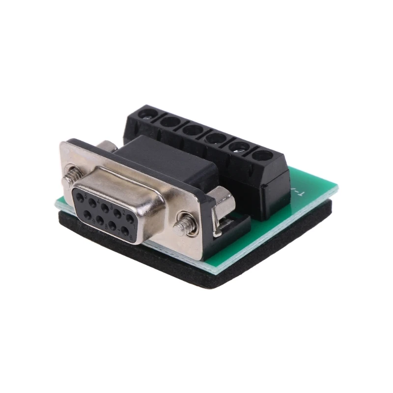 DB9 9PIN Male Female Serial Port Connector to Terminal Adapter D-SUB COM RS232 to RS485 Converter Board Terminal Block Dropship