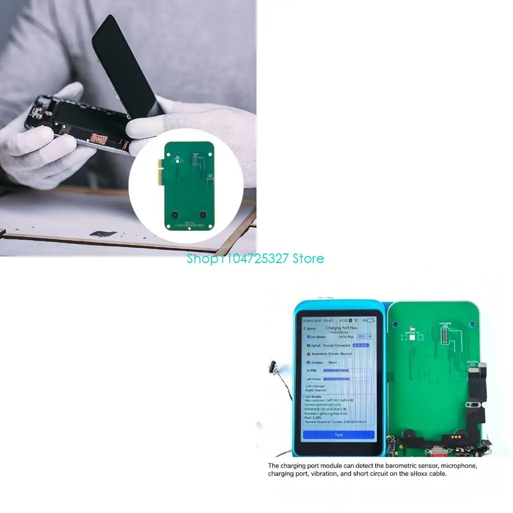 D8KF Shock Resistant Tail Connector Tester for Phone 12-16 Tail Insertion Detector
