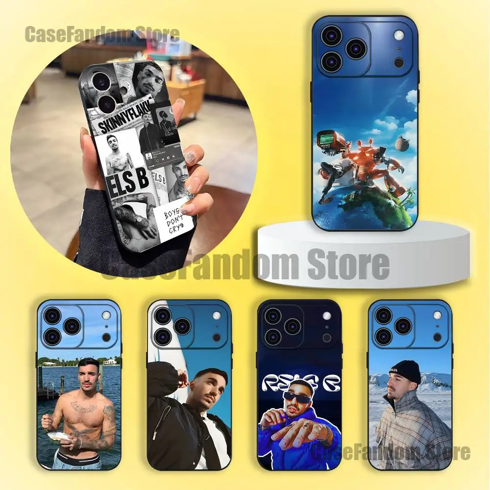 

Rels B Flakk afroLOVA 25 Phone Case For iPhone 17,16,15,14,13,12,11,Pro,Max,Plus Black Shockproof Soft Cover