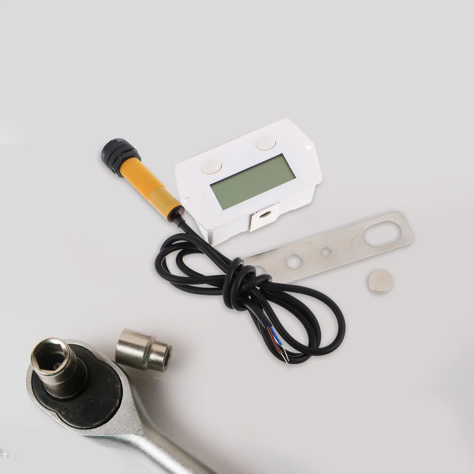 

1Set Digital Electronic Counter with Magnetic Induction Accurate Counting for Industrial Applications Robust Design for Punch