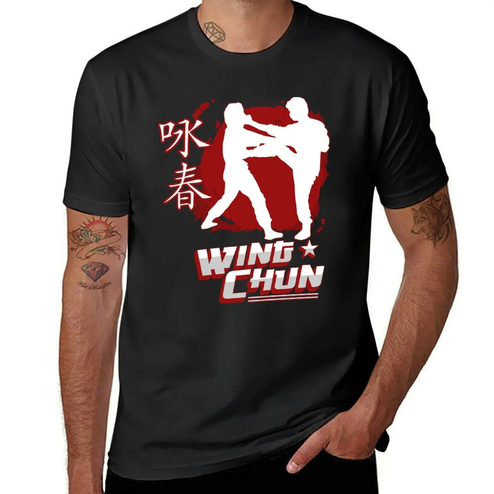 Wing Chun Kung Fu T-Shirt quick-drying anime funnys fruit of the loom mens t shirts