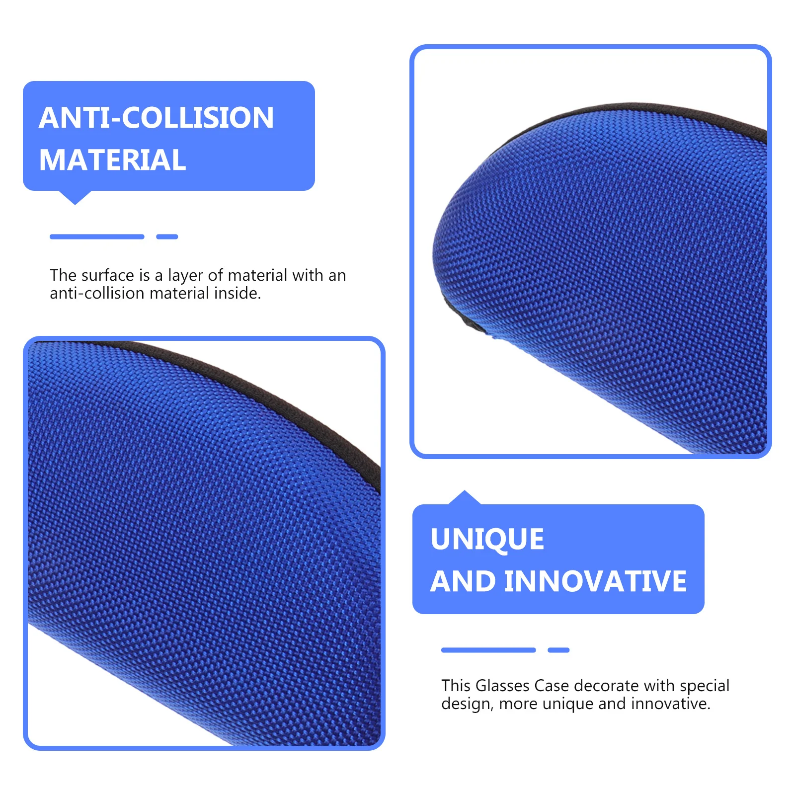 

3 Pcs Glasses Case Portable Holder Pouch Sunglasses Travel Vintage Anti-pressure Eva Stable Quality