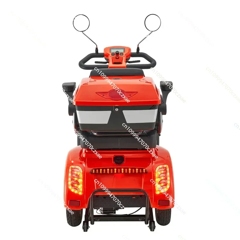 CE-certified Luxury Elderly Outdoor 4 Wheel 1000w 20ah Electric Mobility Scooter With Adjustable Seat