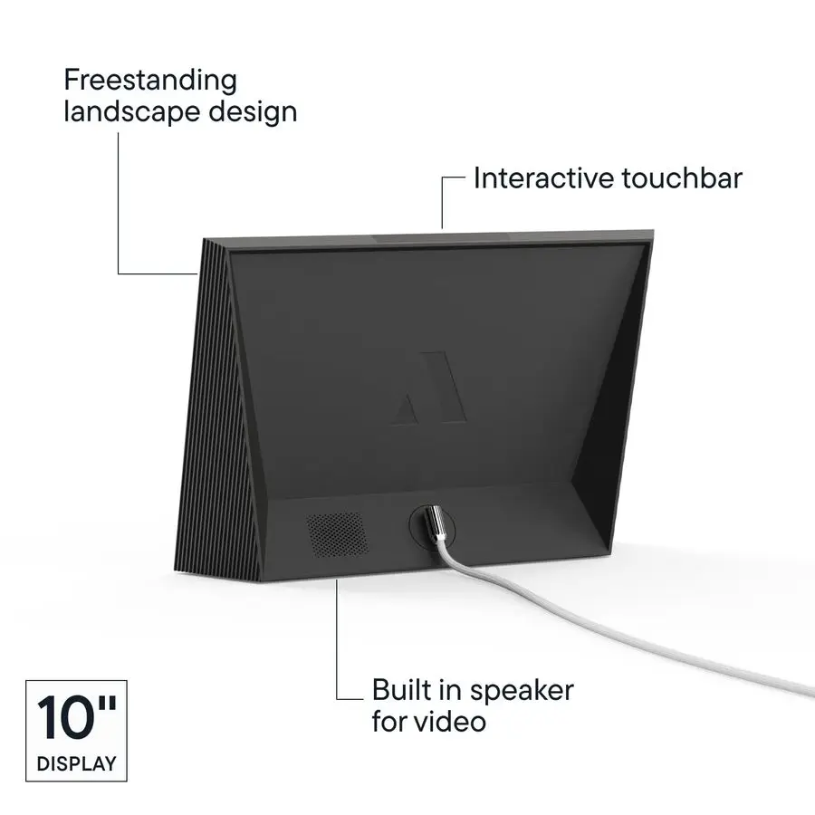 إطار صورة رقمي Carver HD WiFi، 10.1، أضف صورًا مع تطبيق Aura، قواطع أسلاك تخزين مجانية غير محدودة لأفضل P الرقمية