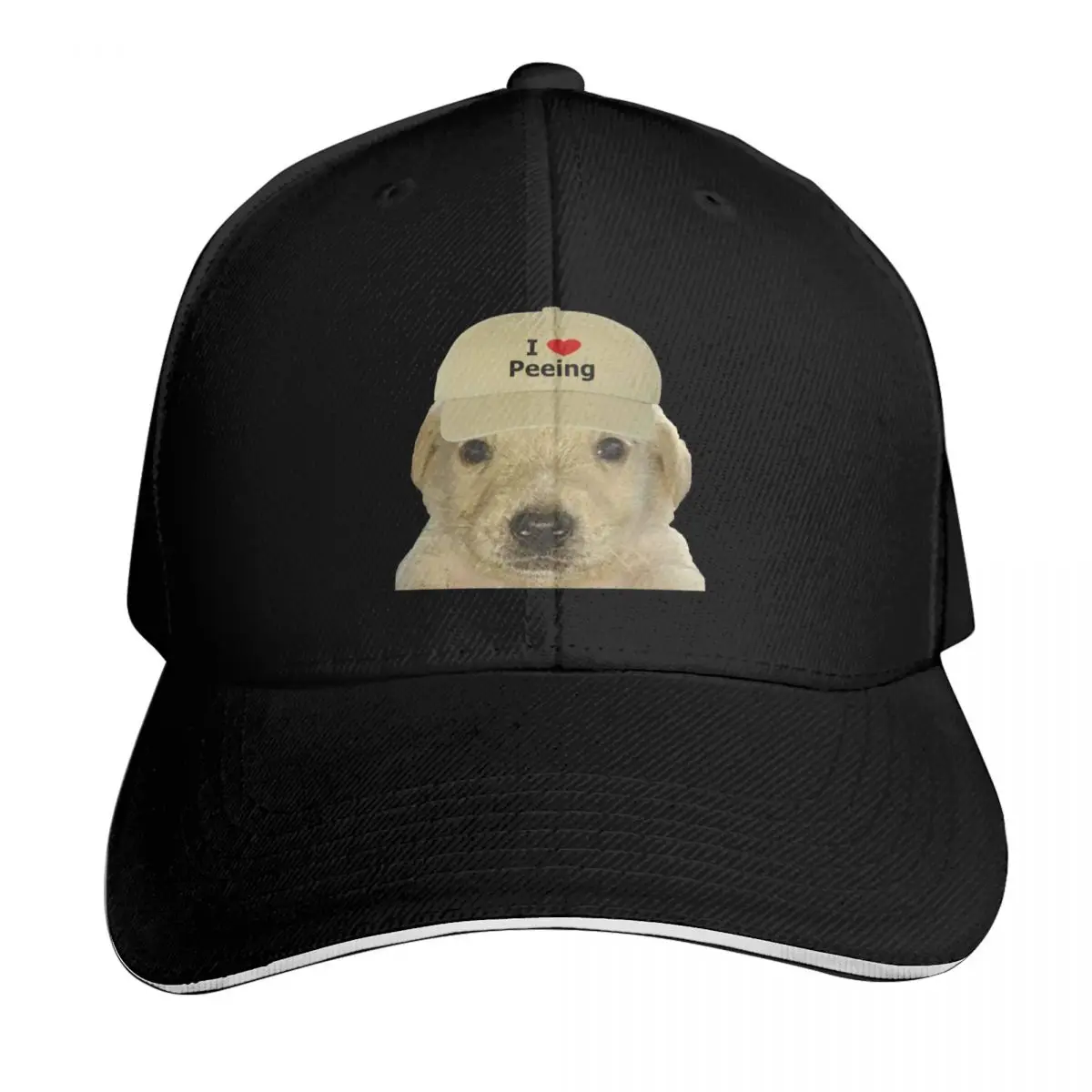 I Heart Peeing Jotchua (HD) Baseball Cap Six Panel Structured Crown Sun Protection UPF 50+ Breathable Mesh Back