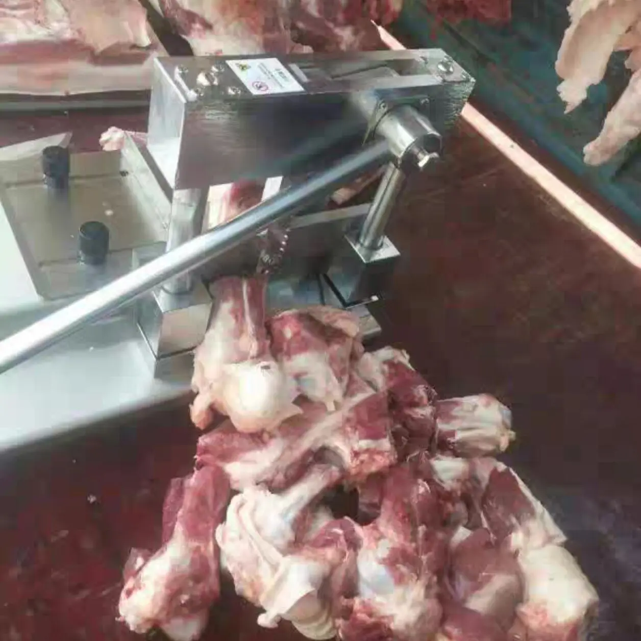 Profesjonalne narzędzie do cięcia mięsa mrożonego ze stali nierdzewnej, do cięcia kości.