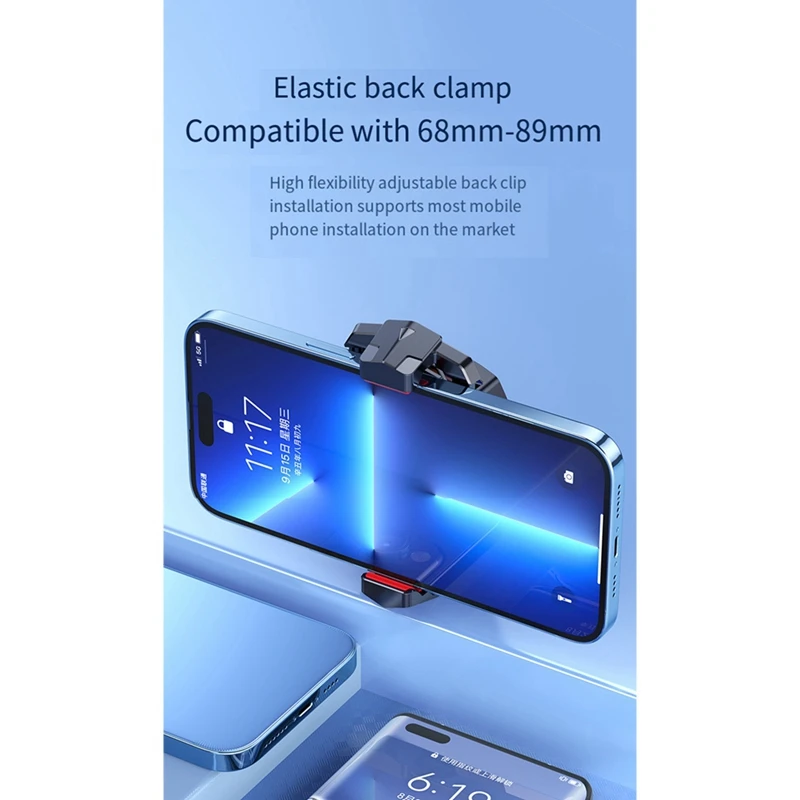 Магнитный радиатор мобильного телефона, кулер для мобильного телефона, охлаждающий вентилятор для телефона с полупроводниковым охлаждающим чипом, для мобильных игр, прочный