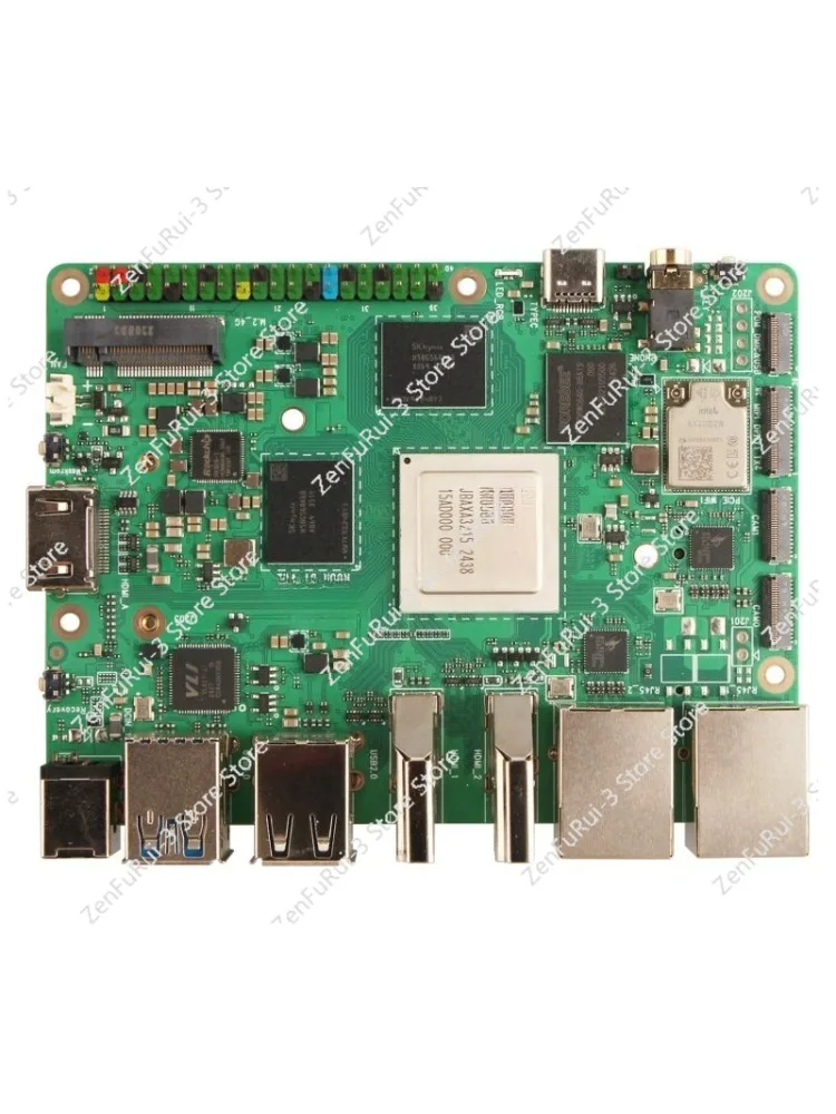 ROCK 5T RK3588 8-core CPU Dubbele 2.5G netwerkpoort LPDDR5 - afbeelding 2