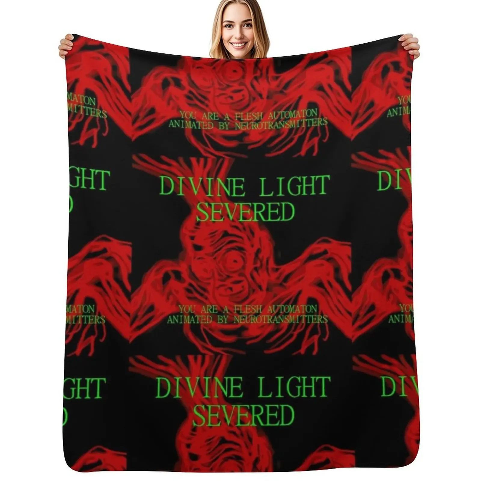 DIVINE LIGHT SEVERED - Couverture douce et confortable pour toute l'année de la marque Cruelty Squad pour la maison