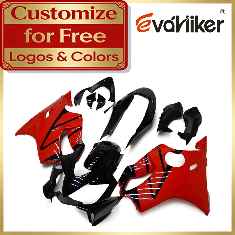 Motorcycle Fairing For Honda CBR600F4i 2004 2005 2006 2007 Custom Painted ABS Plastic Injection Mold Set red black