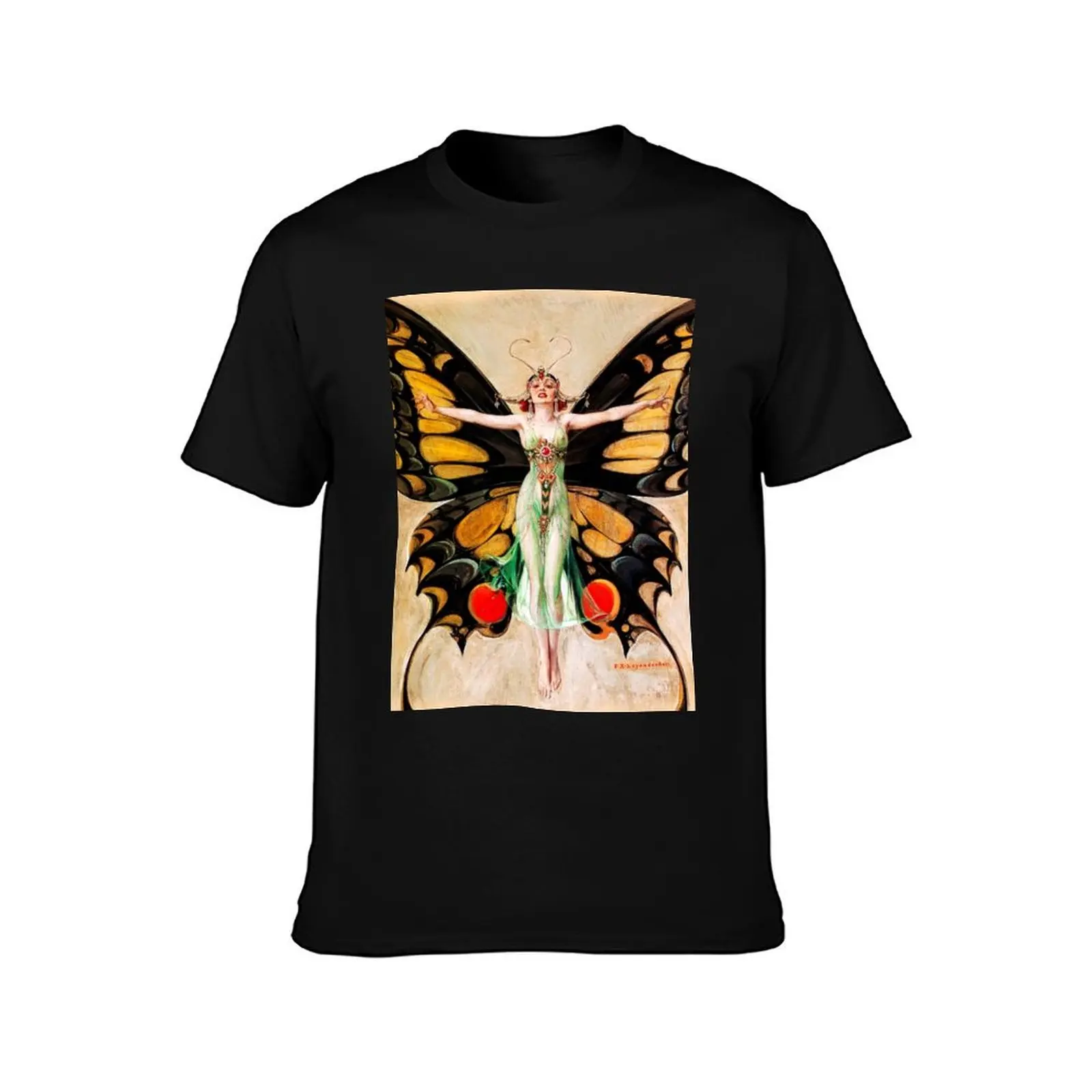 The Flapper, 1922 by Joseph Christian Leyendecker T-Shirt Plus Size Lightweight Top T-Shirt