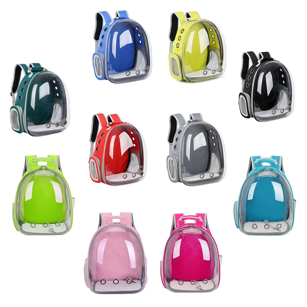 Imagem -02 - Bolsas Respiráveis para Animais de Estimação ao ar Livre Travel Space Capsule Cage Bolsa de Transporte para Gatos e Cães Pequenos