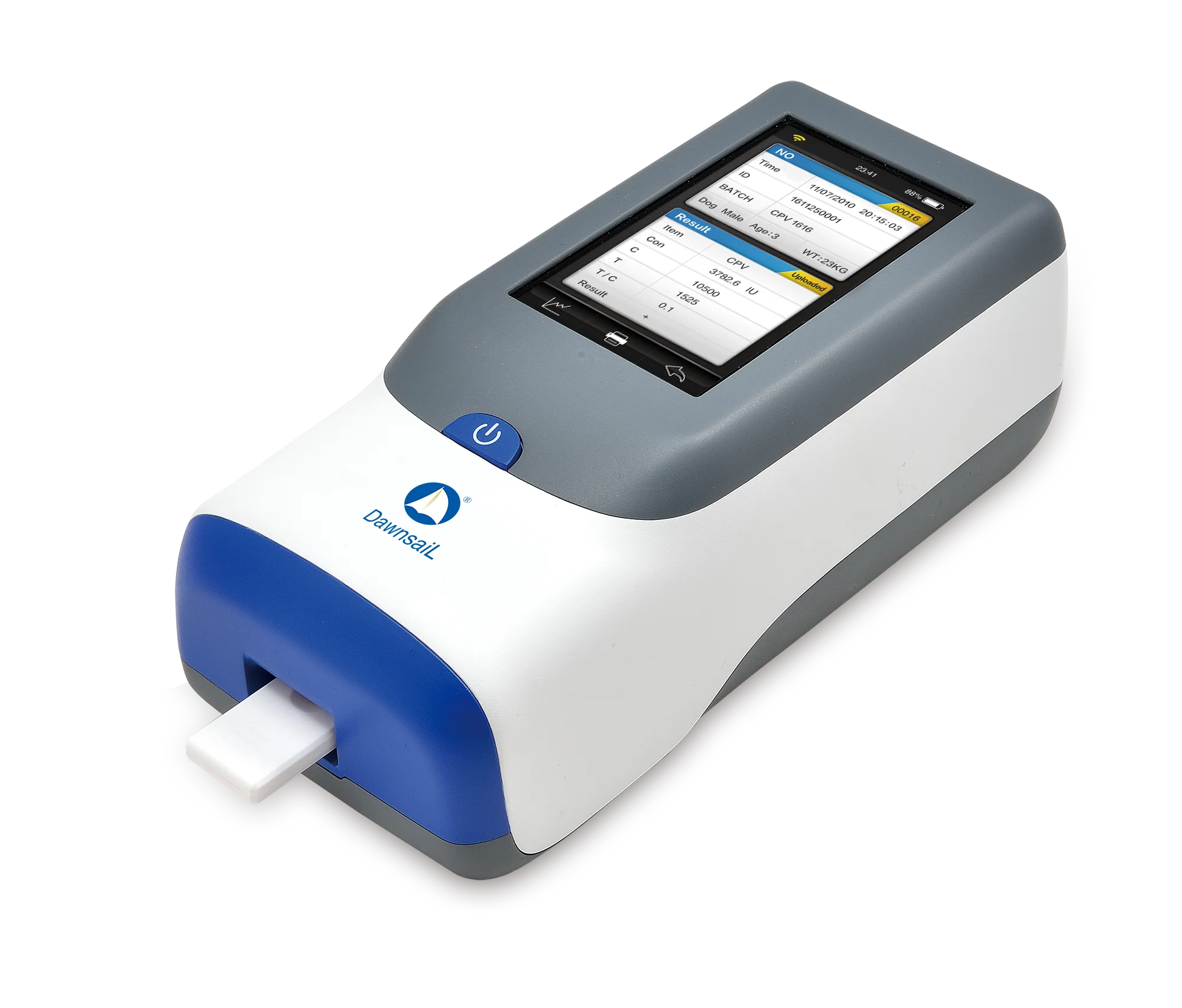 

Dawnsail Pet Clinic Veterinary Equipment Crp Portable Quantitative Fluorescent Reader Analyzer With Printer + Pipette