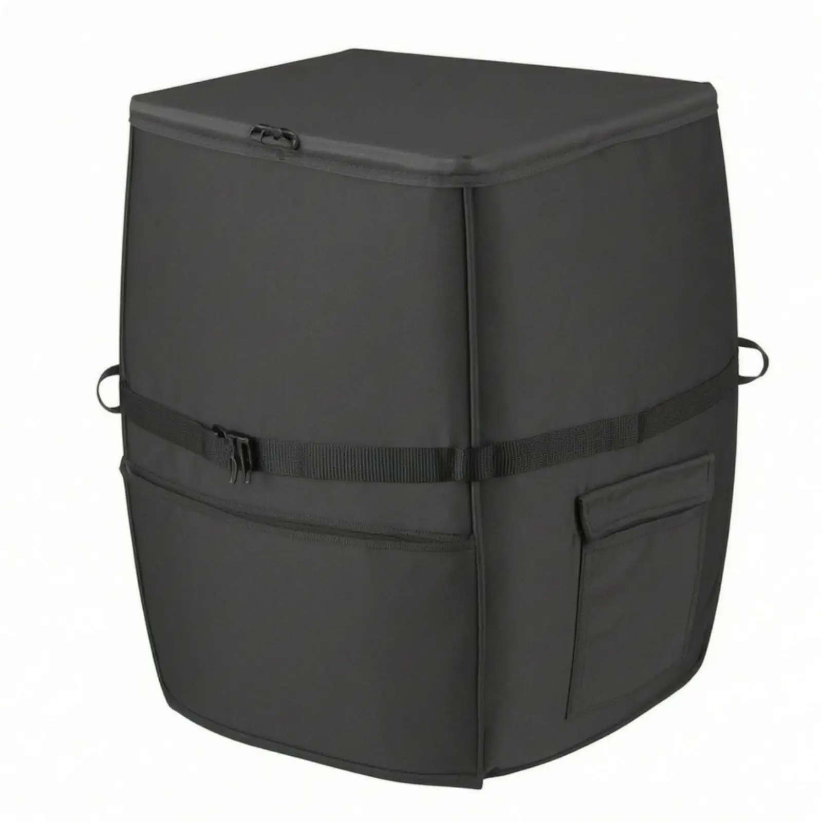 Spa Heater Cover Weatherproof Oxford-Cloth Spa Heater Cover Black for Patio