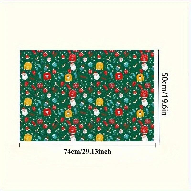 ورق تغليف هدايا عيد الميلاد، أوراق تغليف متعددة الأغراض، هدية عيد ميلاد، تغليف هدايا الزفاف، أوراق تزيين #6