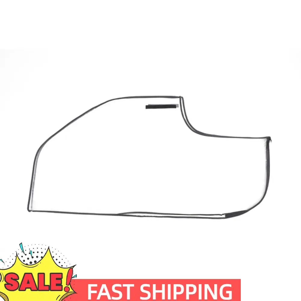 

PVC Golf Bag Rain Cover Transparent Dustproof Clear Golf Cart Travel Bag Waterproof Golf Rain Bag for Golf Push Carts& Golf Club