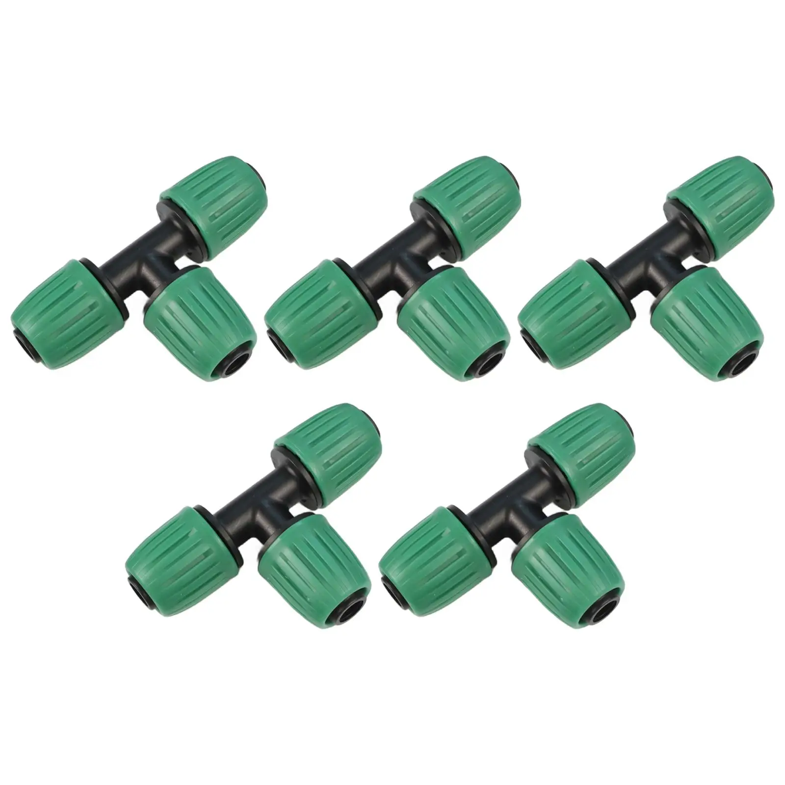 Plastic Drip Irrigation Fittings Throttling Diameter Sturdy Hard Plastic Secure Connection Wide Application Plastic