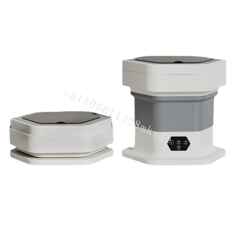 

New Outdoor Household Portable Folding Washing Machine Mini Baby Underwear and Clothes Automatic Device
