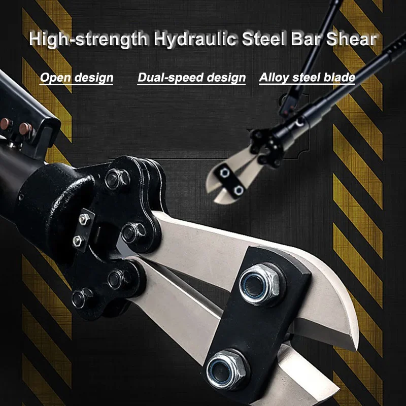 

Hydraulic Steel Bar Shear Steel Bar Cutter Multi-function Shear 4-16MM Rebar Cutting Tools Hydraulic Shear High Strength Blade