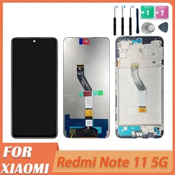 For Xiaomi Redmi Note 11 5G LCD Display Touch Screen Assembly Replacement,For Redmi Note 11 5G 21091116AC LCD Display