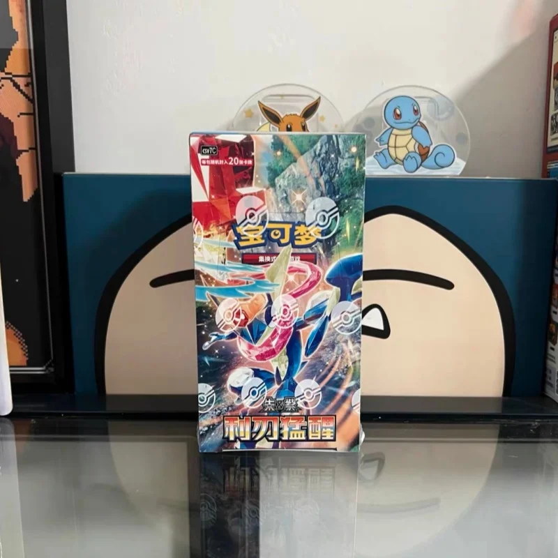 Op voorraad Originele PTCG Pokémon Chinese vereenvoudigde CIMC-swapkaart Purple Zhu-serie Battle&Collection-kaart Verjaardagscadeau