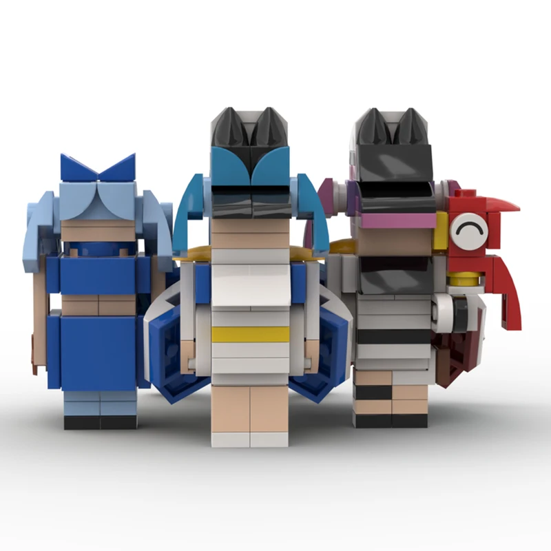 

331 шт. MOC Aegis Squad NIKKEes, строительные блоки, рождественский подарок, украшение для дома, сделай сам, идеально подходит для внутренней витрины, сенсорная