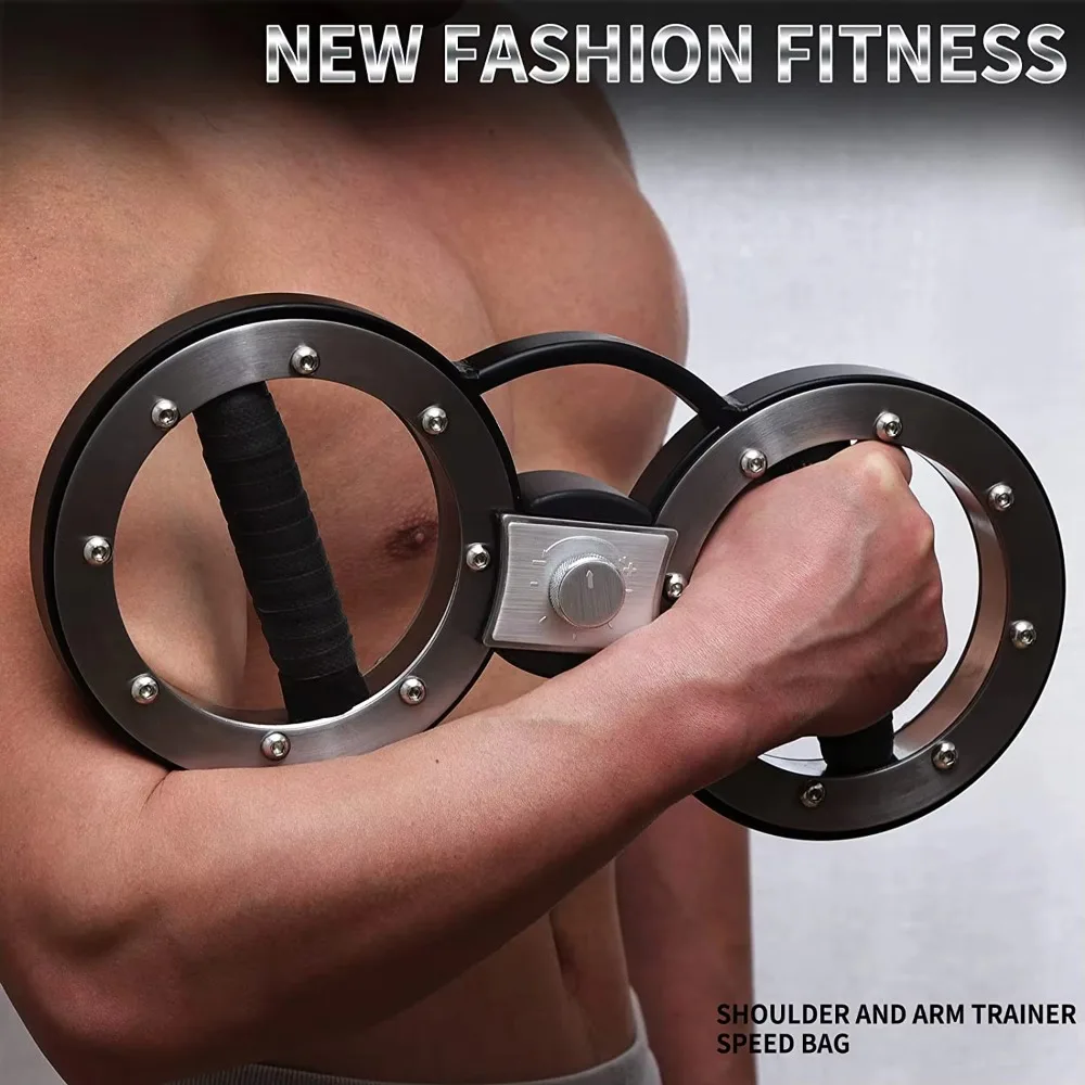 دوارات حرق دوارة، معدات تمارين الذراع، مدربي الساعد للتدريبات المنزلية وصالة الألعاب الرياضية
