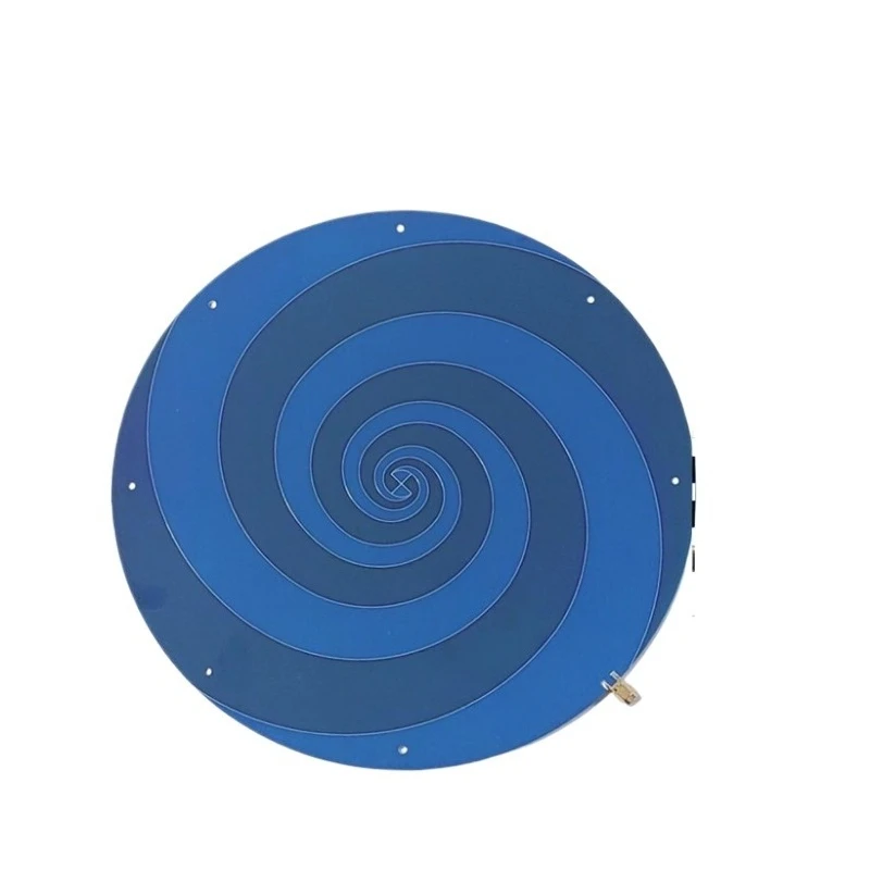For Super Antenna RFID 0.3-10 G Ultra-wideband Circular Polarization , Isometric Helical Antenna Left and Right Rotation Circle