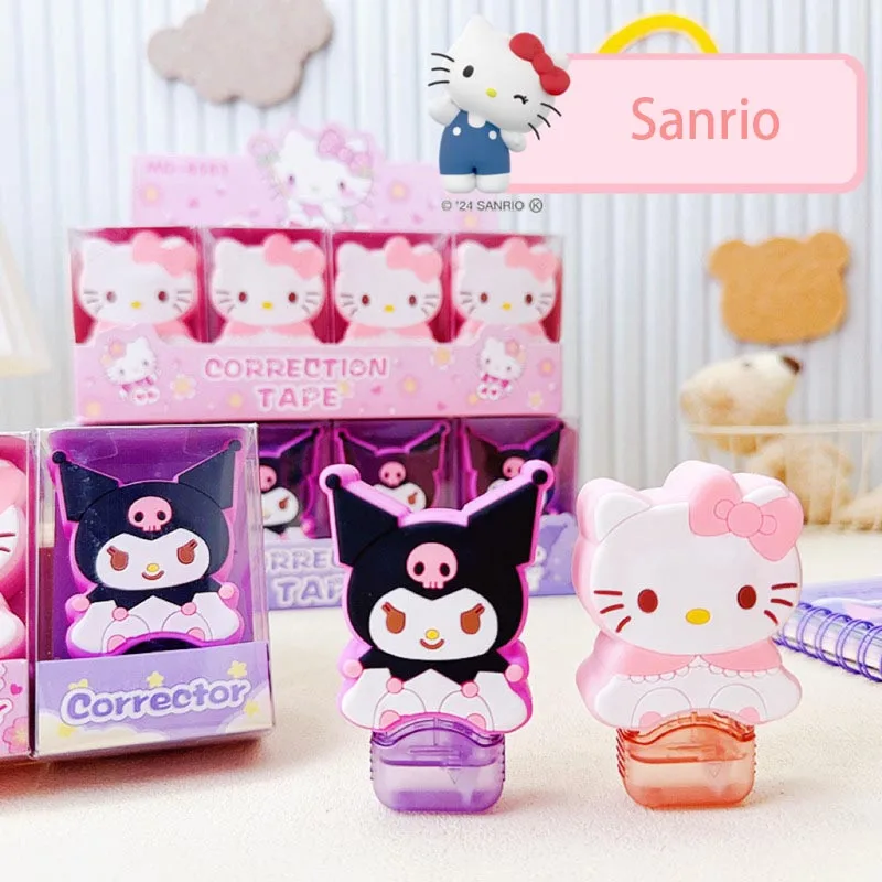 

16pcs/lot 5mm*8M Sanrio Kuromi Kitty Correction Tape Promotional Stationery Gift School Office Supplies