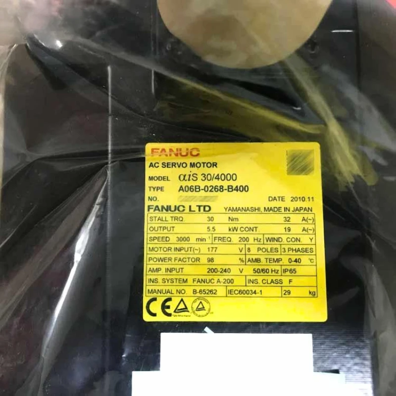 

Серводвигатель Fanuc A06B-0268-B400, протестирован, исправен, срочная доставка