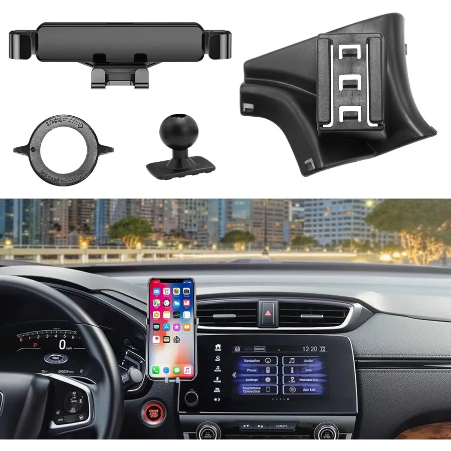 

Universal 20172021 Honda CRV Car Air Vent Phone Holder Mount with AntiShake Design for 5th Generation CRV 360 Degree Rotating D