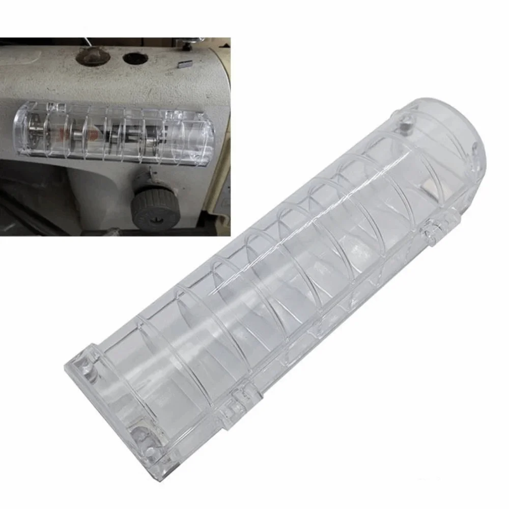 Plastic Magnetic Bobbin Storage Box Stable Large Capacity Embroidery Thread Spools Transparent Sewing Tool Organizer