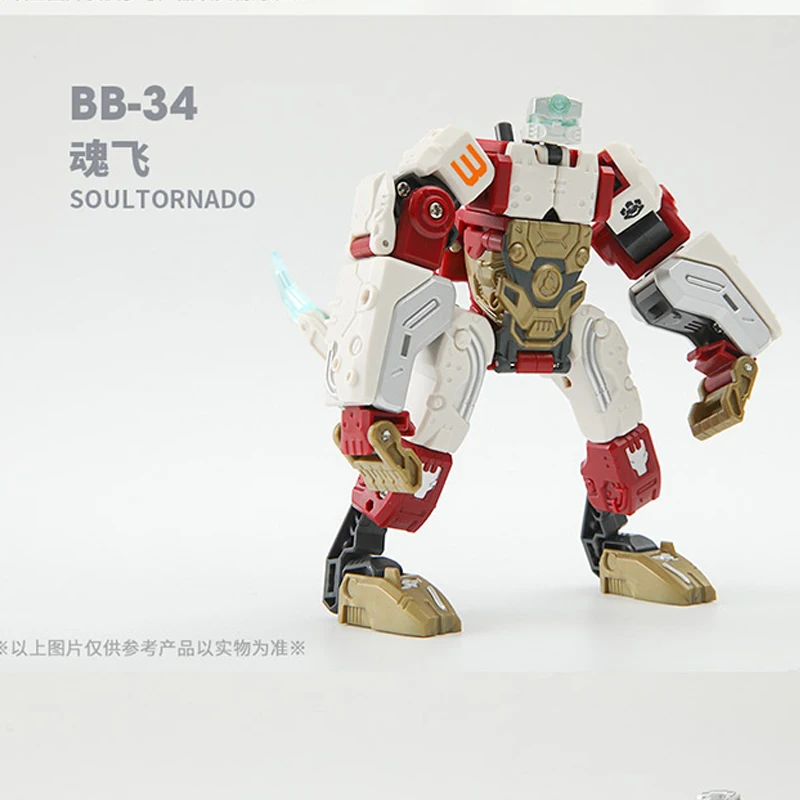 52 juguetes originales BEASTBOX serie BB-34 SOULTORNADO SHADOWDANCE juguetes transformadores modelo de ensamblaje coleccionables y artículos decorativos