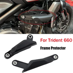NEW Motorcycle Accessories Falling Protection Frame Slider Fairing Guard Crash Pad Protector For Trident 660 2021 2022