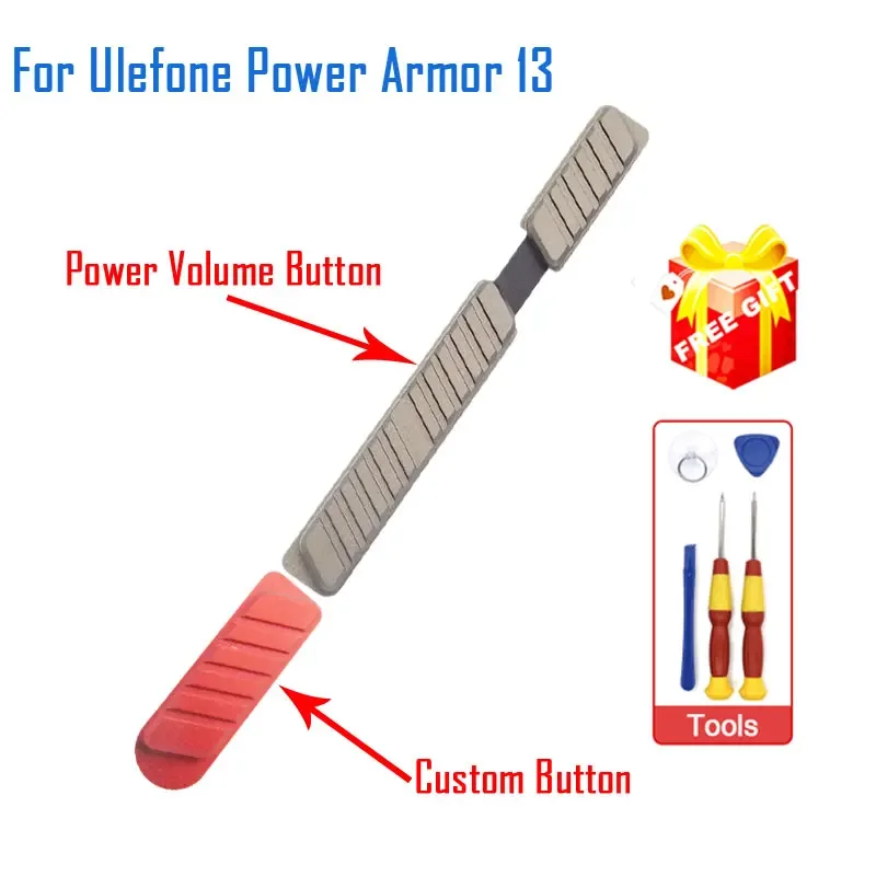 

Новый оригинальный Ulefone Power Armor, 13-кнопочная кнопка регулировки громкости, аксессуары для смартфона Ulefone Power Armor 13,