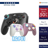 ANBERNIC RG P01 Bluetooth 5.3/Wired/2.4G Wireless Gamepad Compatible With Switch/PC/Steam/Android/IOS With Hall Effect Joystick