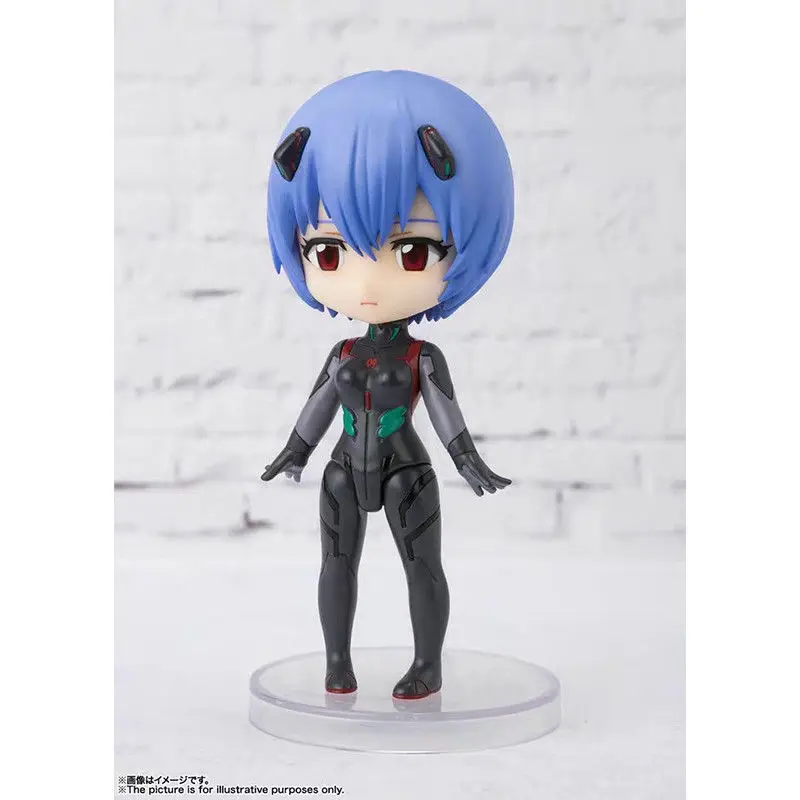 Ayanami Rei Action Figure EVA Figuarts Mini Cute Q-version Action Figure Model Toy Fashion Delicate Personality Desktop Ornament