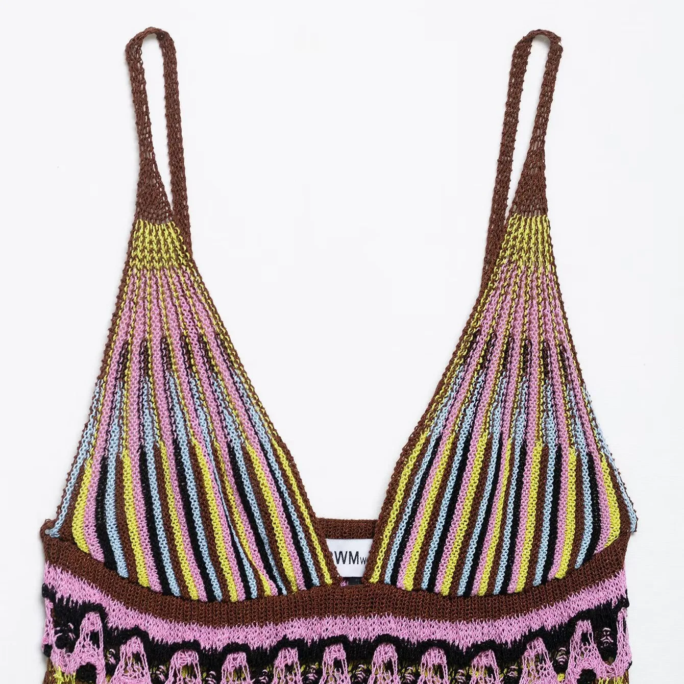 2025 été nouvelle robe femmes rétro loisirs polyvalent coupe ajustée mode occidentale Sexy Bareback creux tricoté Mini robe