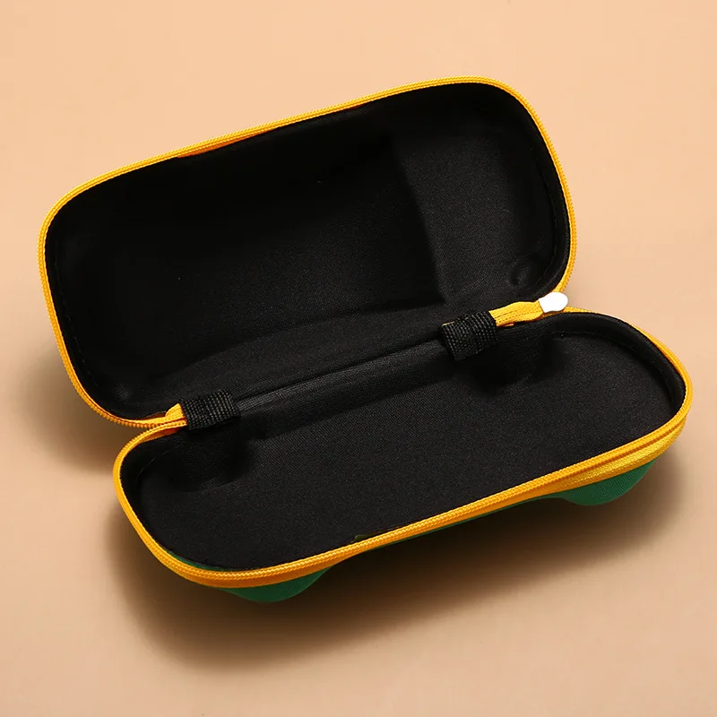 KLASSNUM Children's Sunglasses Case Kids Boys Girls Car Shaped Glasses Case Cartoon Hard EVA Zipper Optical Glasses Storage Box - view 5