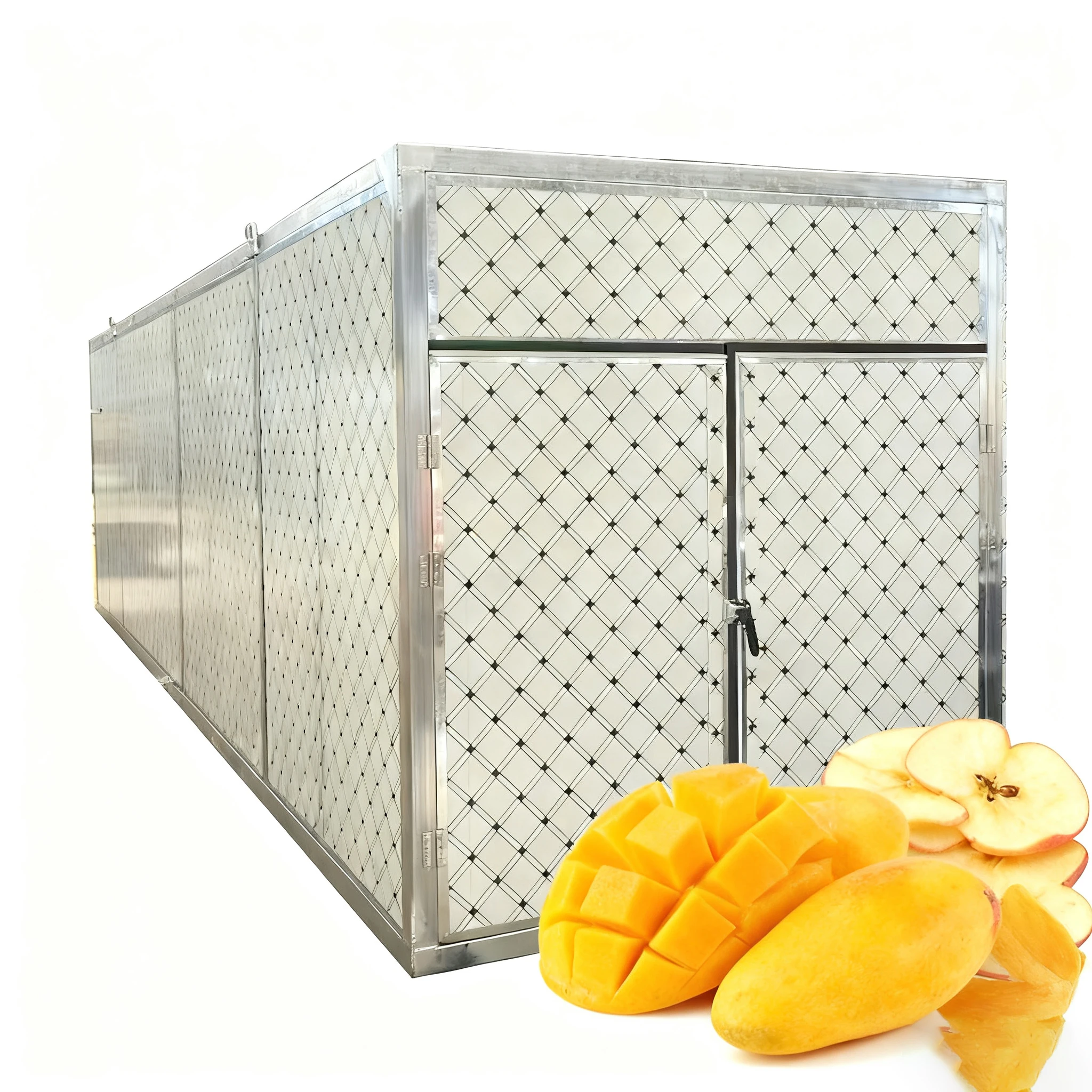 Commercial Gas-Powered Food Dehydrator Machine with PLC Control for Fruit, Fish, Vegetable & Industrial Hemp Drying