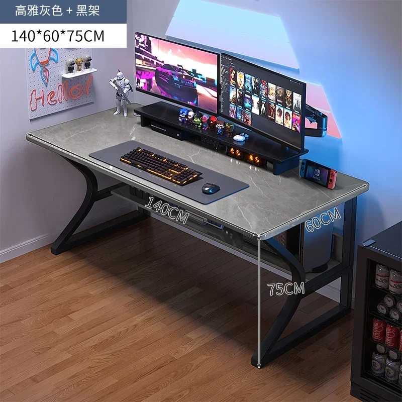 مكاتب كمبيوتر مكتبية إبداعية ممتازة لغرفة الاجتماعات أثاث منزلي طاولة فندقية بسيطة لغرفة النوم والدراسة ومكتب كمبيوتر شخصي للتعلم #4