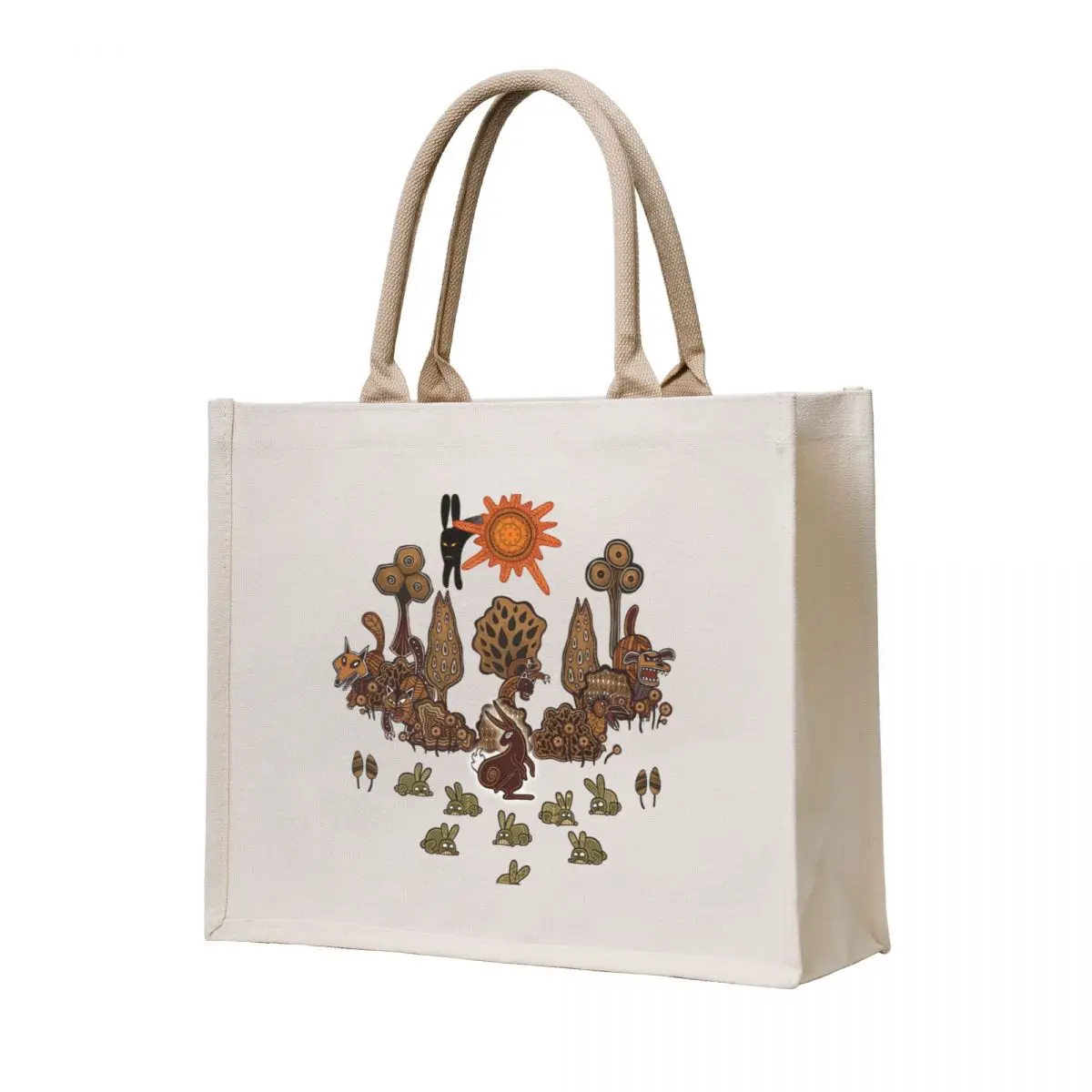 

In The Beginning of the World - Watership Down Tote Bag Custom bag Reusable bags shopping bags foldable Canvas shoulder bag