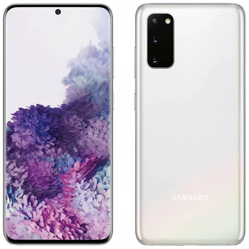 Samsung-Galaxy S20携帯電話,6.2インチ画面,128GB RAM, 12GB ROM