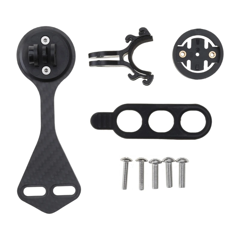 

Bike Handlebar Computer Mount Fixed Base Stem Top Mount Holder Parts D5QD